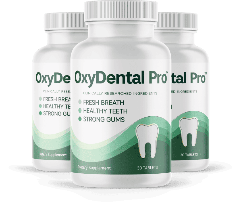 OxyDental Pro 3 bottle package